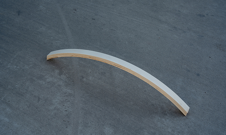 弯曲木转盘支撑